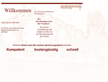 Tablet Screenshot of die-betriebskosten-abrechnung.de